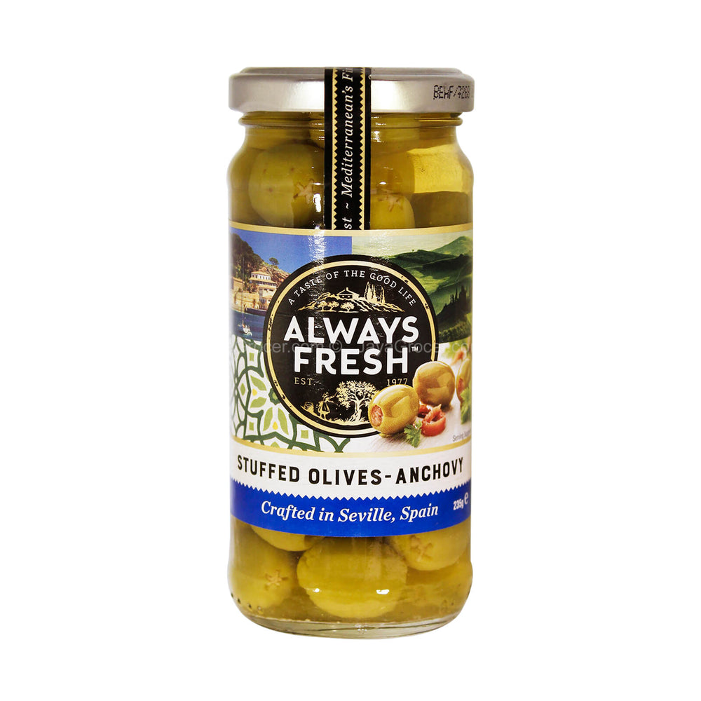 Always Fresh Anchovy Stuffed Olives 235g
