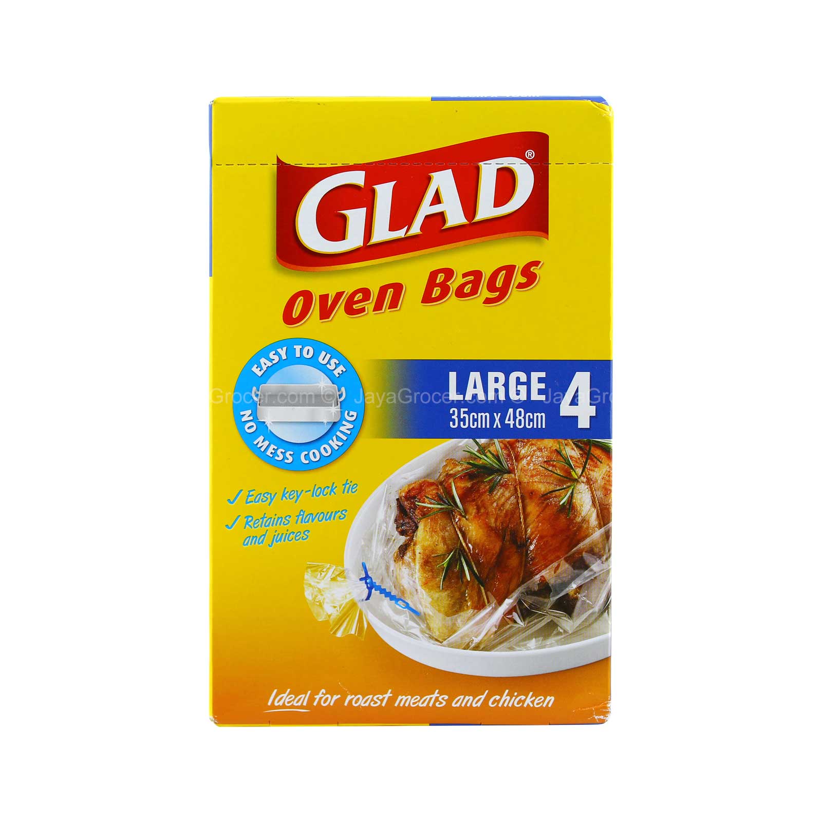 Glad Oven Bags Large Size 4pcs