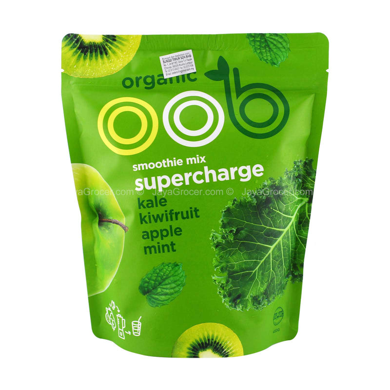 Oob Organic Smoothie Mix Supercharge 450g