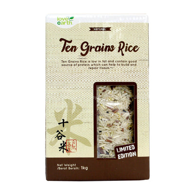 Love Earth Organic 10 Grain Rice 1kg
