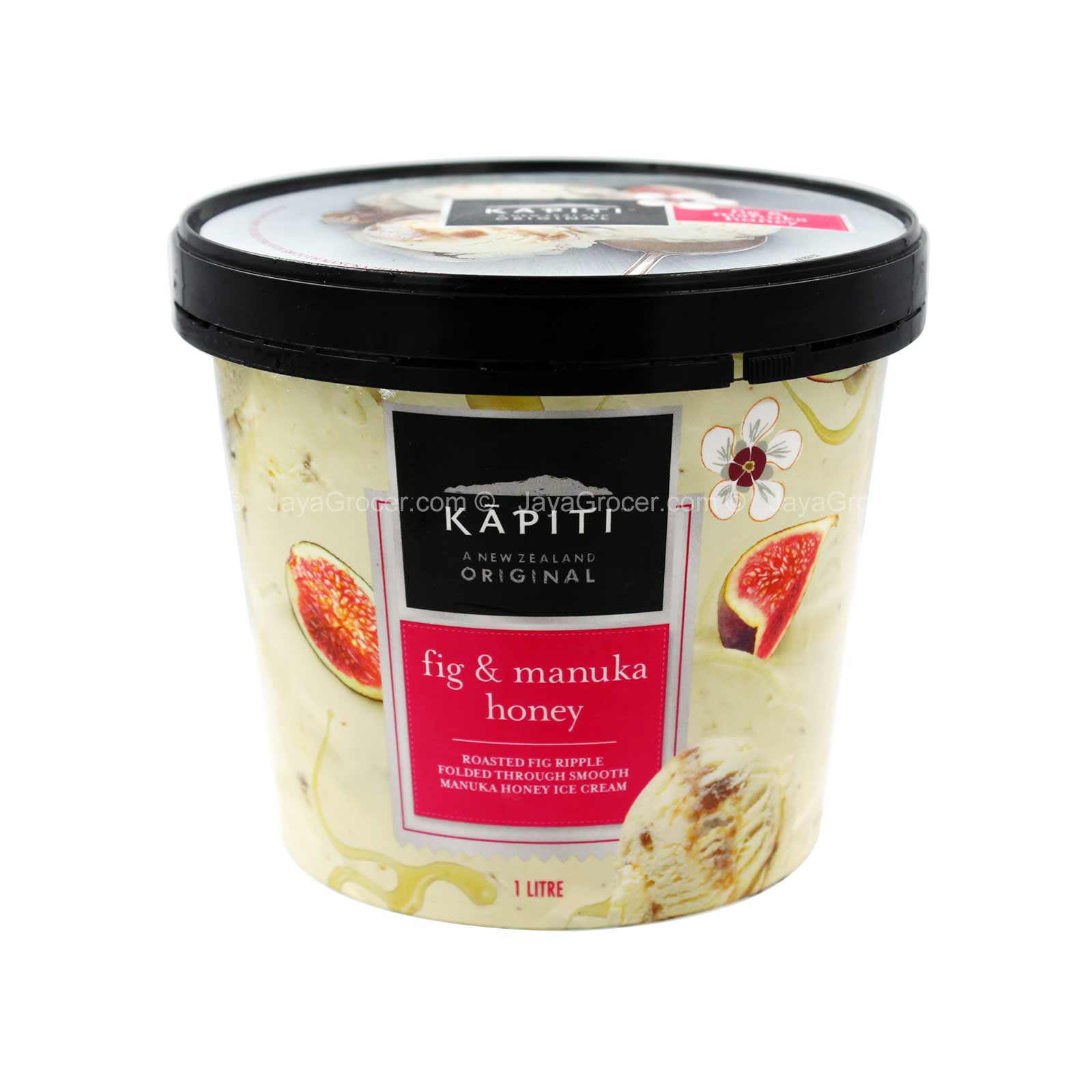 Kapiti Fig and Manuka Honey Ice Cream 1L