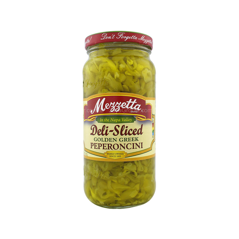 Mezzetta Deli-Sliced Golden Greek Peperoncini 473ml