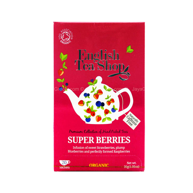 English Tea Shop Super Berries Teabags 30g