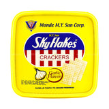 Sky Flakes Pail Garlic Crackers 800g