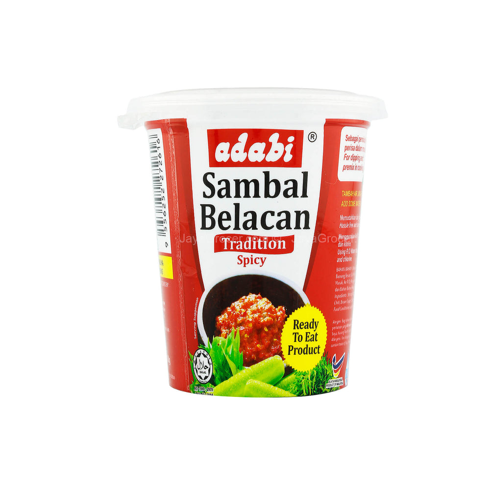 Adabi Traditional Spicy Sambal Belacan 180g