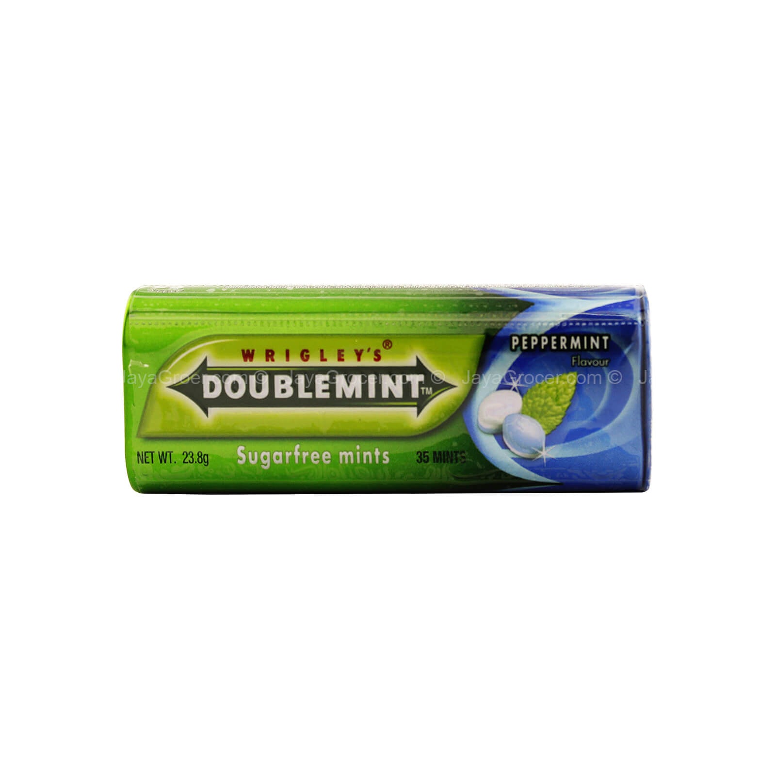 Wrigley’s Doublemint Peppermint Flavour Sugar Free Mint 23.8g