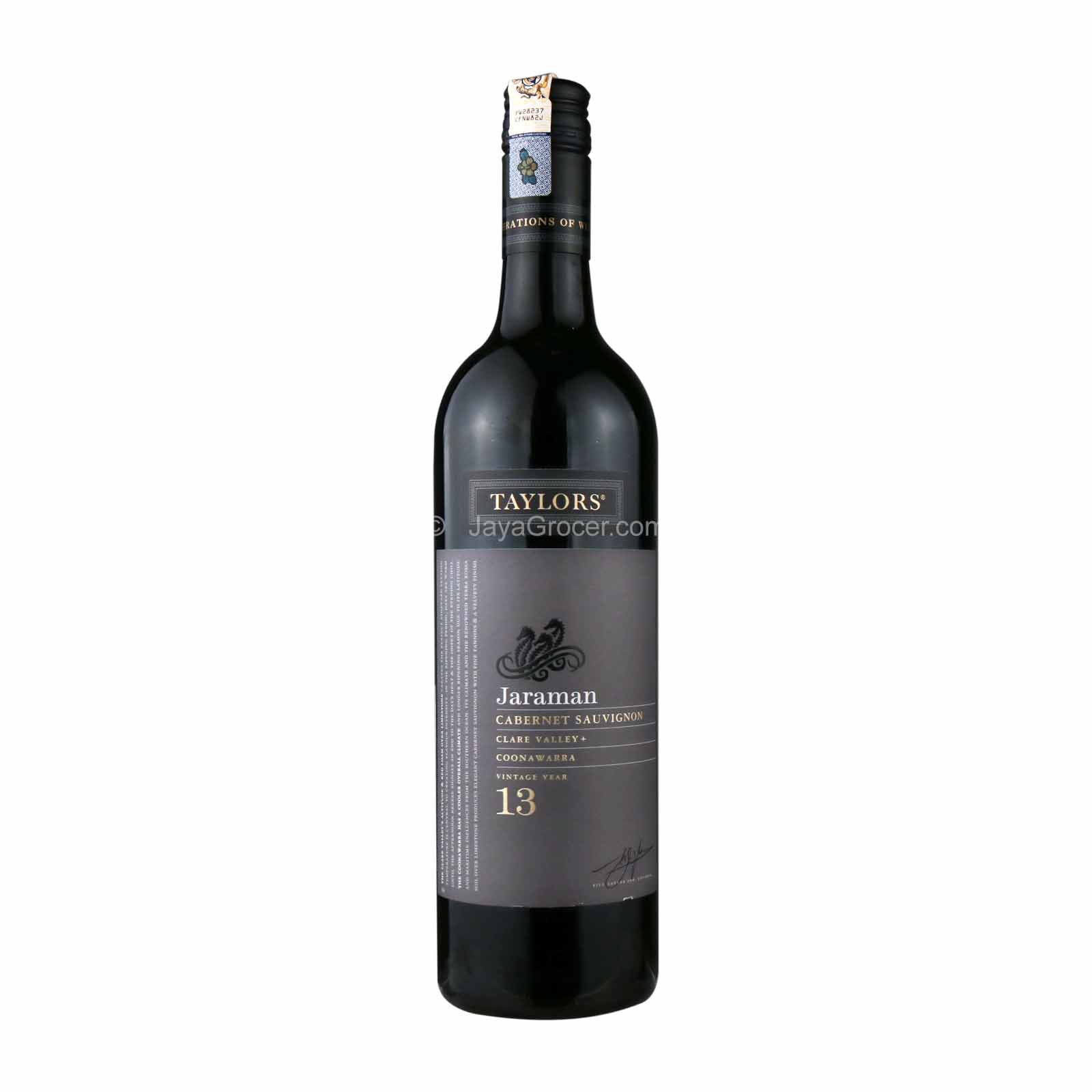 Taylors Jaraman Cabernet Sauvignon Wine 750ml – Jaya Grocer | Plaza ...