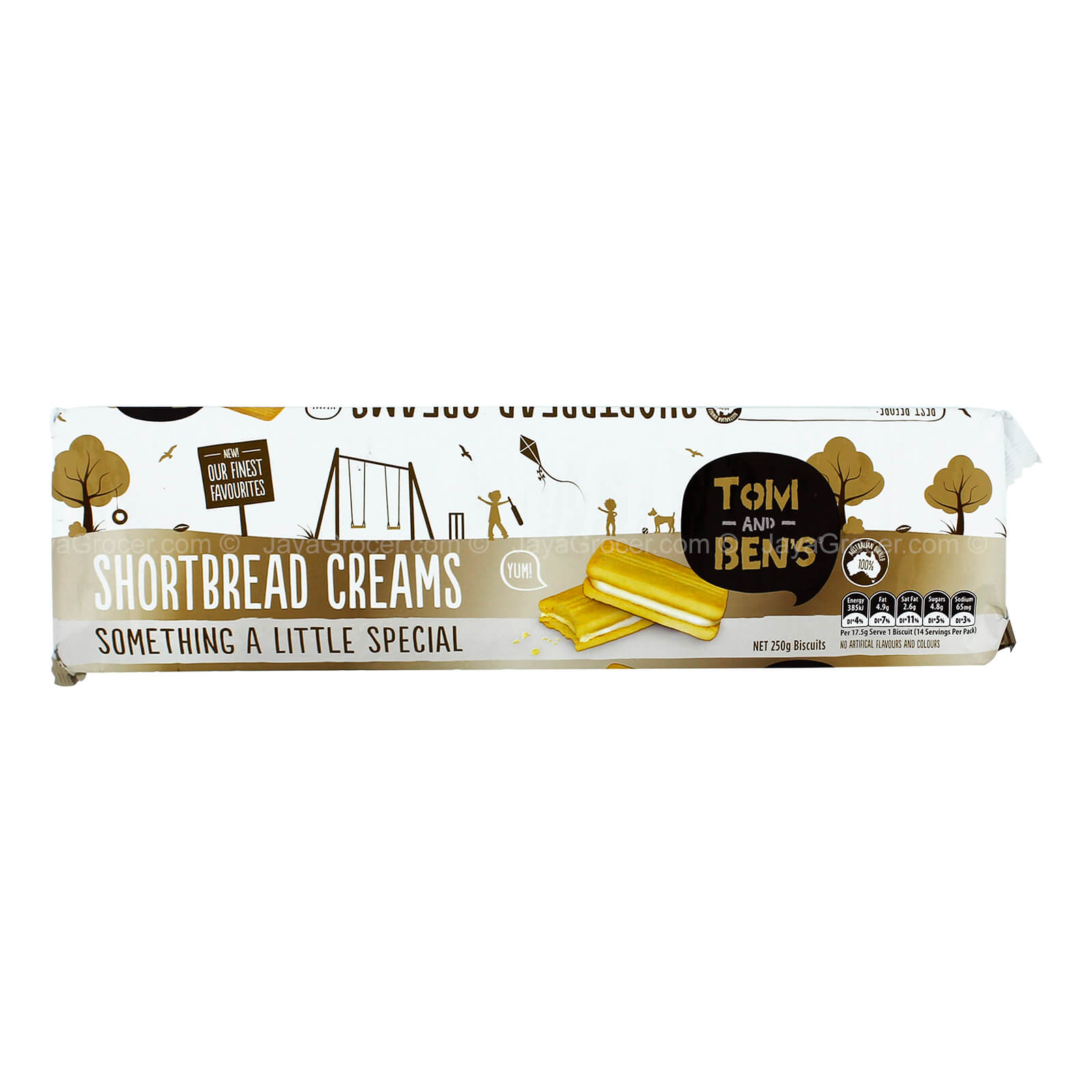 Tom and Ben's Shortbread Creams Biscuit 250g