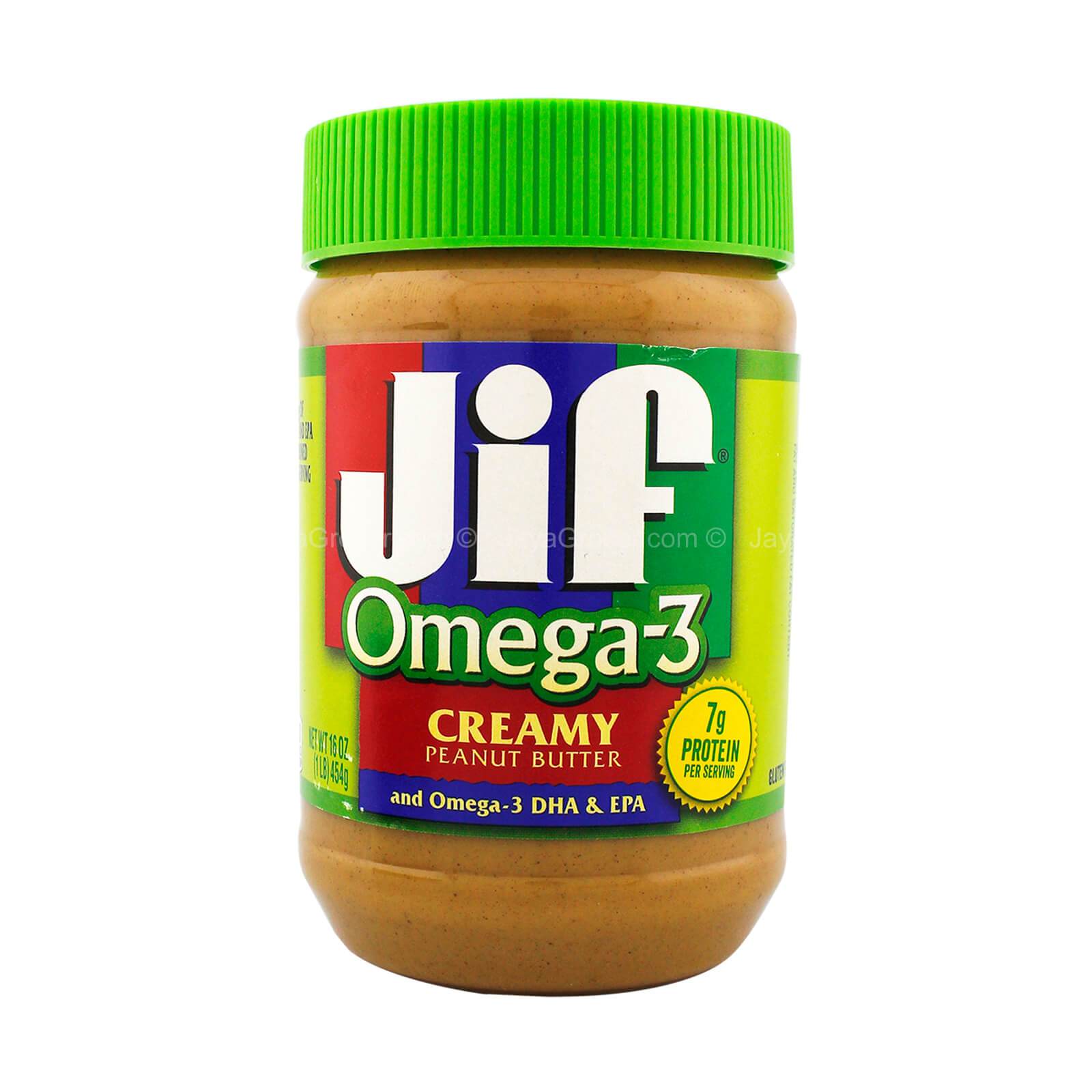 Jif Creamy Peanut Butter Spread 454g