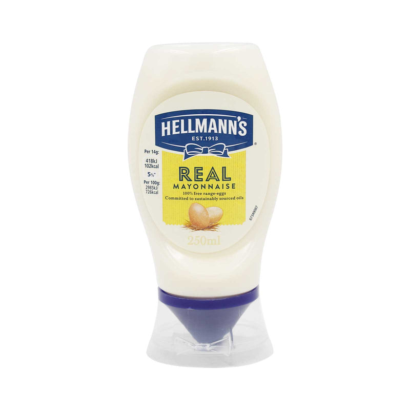 Hellmann's Real Mayonnaise Squeeze Bottle 250ml