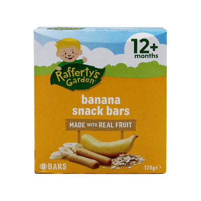 RaffertyÃ¢â‚¬â„¢s Garden Banana Flavored Fruit Snack Bar 128g