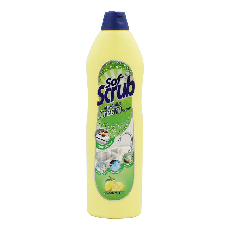 Sof Scrub Cream Cleanser Lemon Fresh 500ml