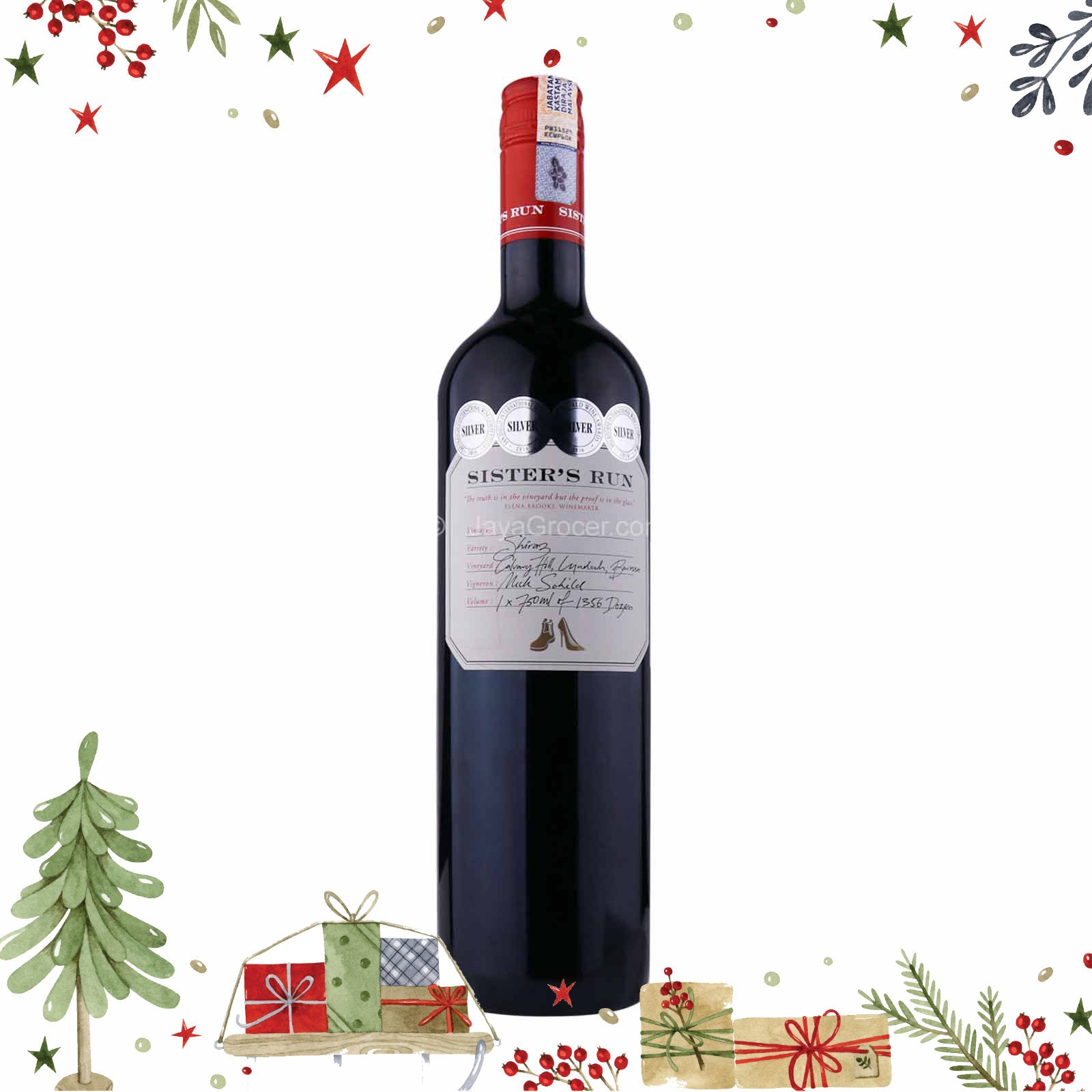 Sister's Run Calvary Hill Barrosa Shiraz 750ml