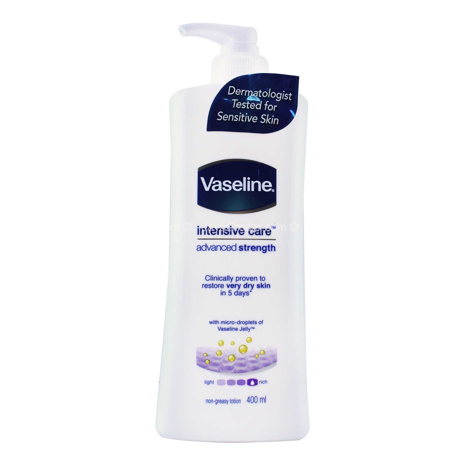 Vaseline Intensive Care Advanced Strength Non-Greasy Lotion 400ml