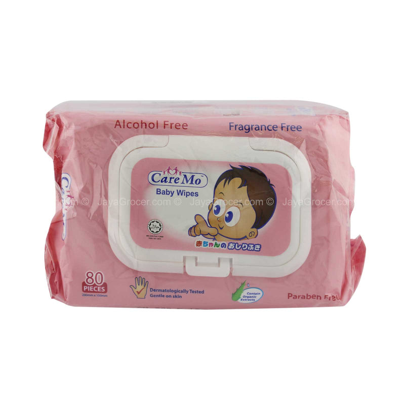 Care Mo Baby Wipes 80pieces x 2packs