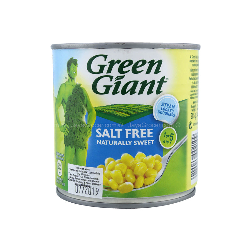 GREEN GIANT SALT FREE SWEETCORN 340G