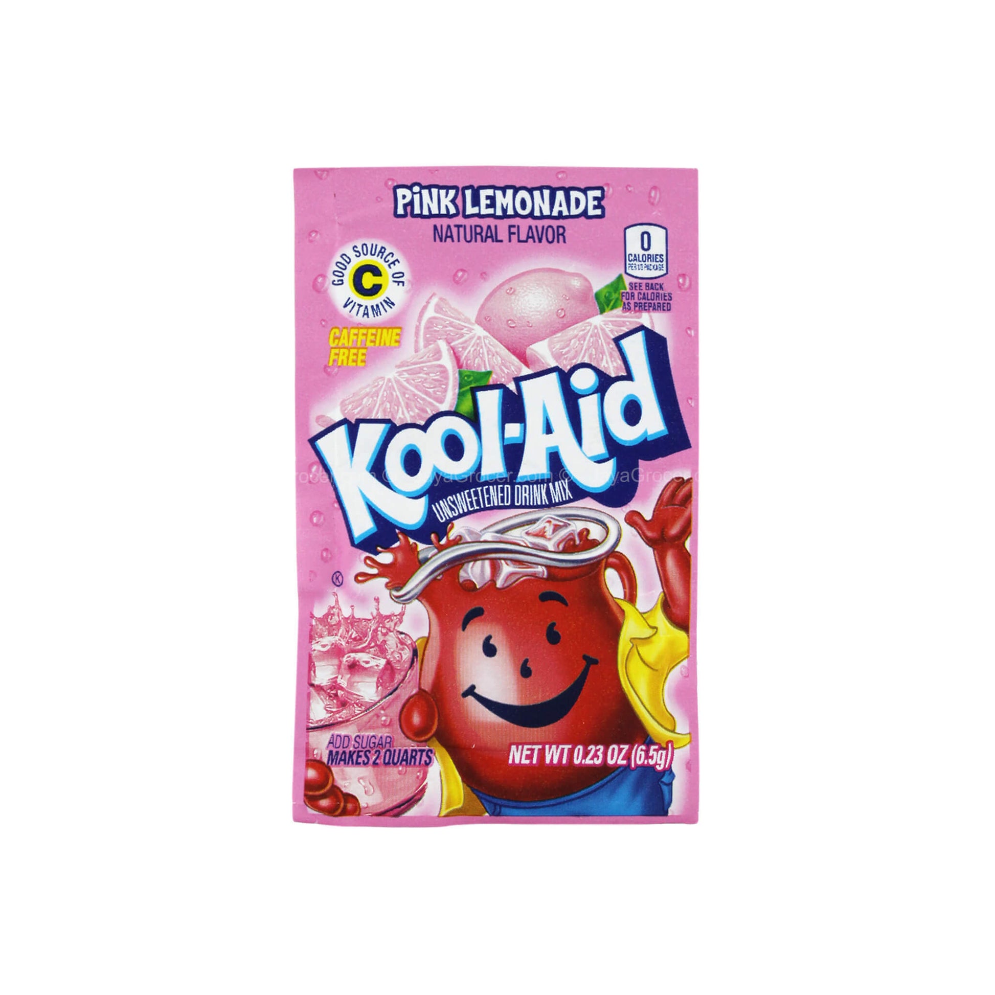 Kool-Aid Instant Drink Mix Pink Lemonade Flavoured 6.5g