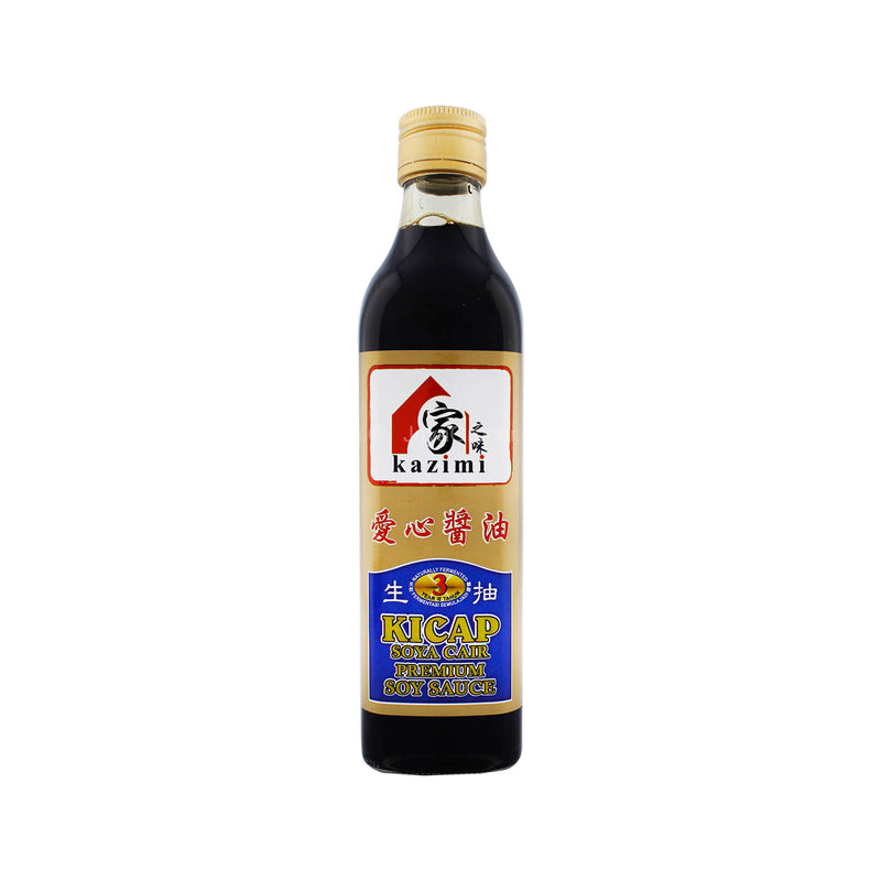 Kazimi Premium Light Soy Sauce (Naturally Fermented for 3 Years) 375ml