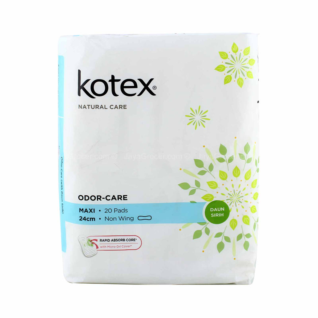 Kotex Natural Care Herbal Cool Maxi 16sheets