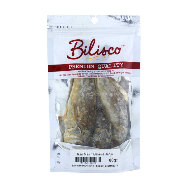 Bilisco Ikan Gelama Jeruk 80g