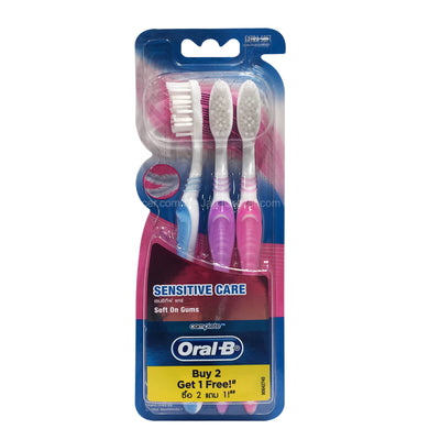 Oral-B Complete Sensitive Care Toothbrush 3pcs/pack