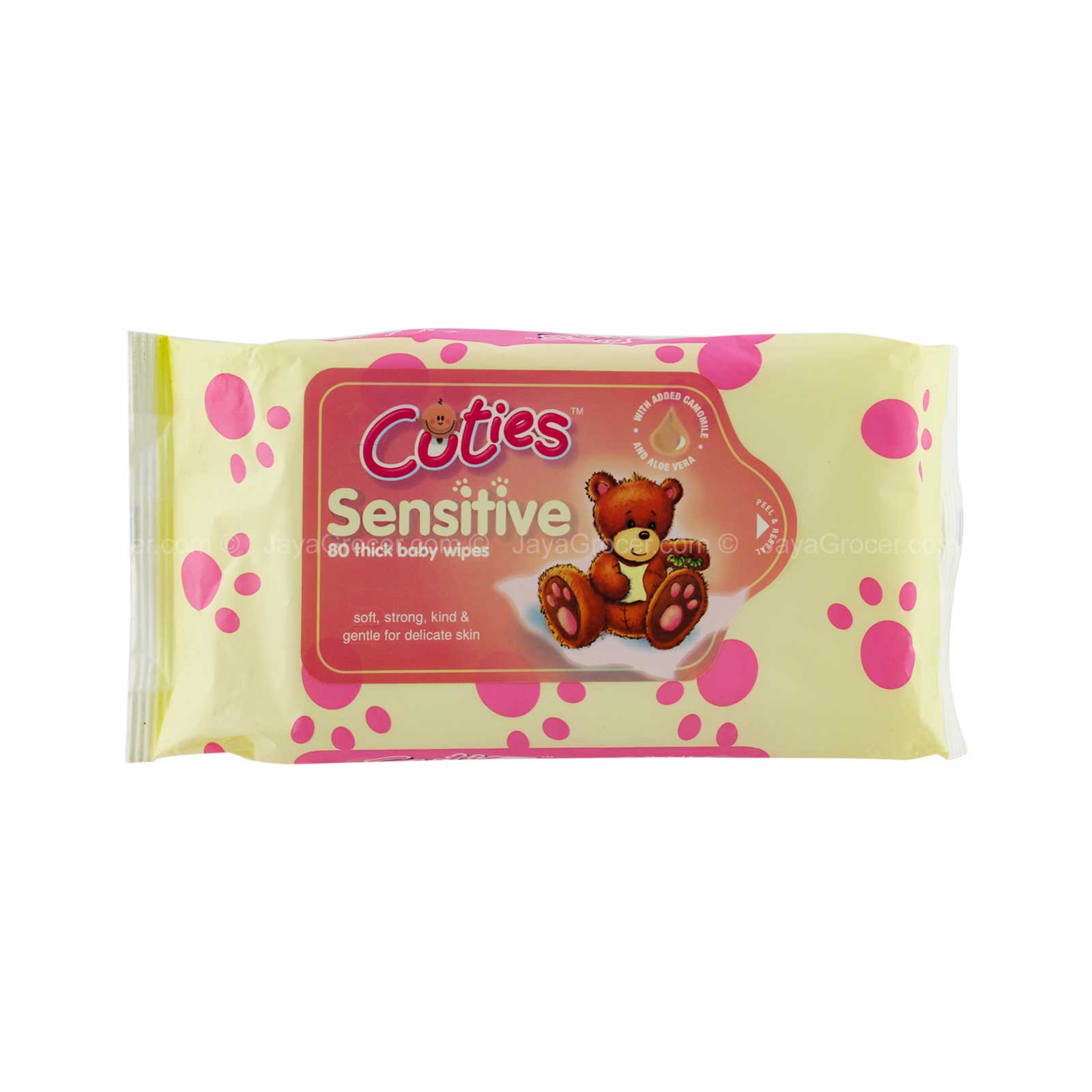 Cuties Sensitive Baby Wipes 80wipes