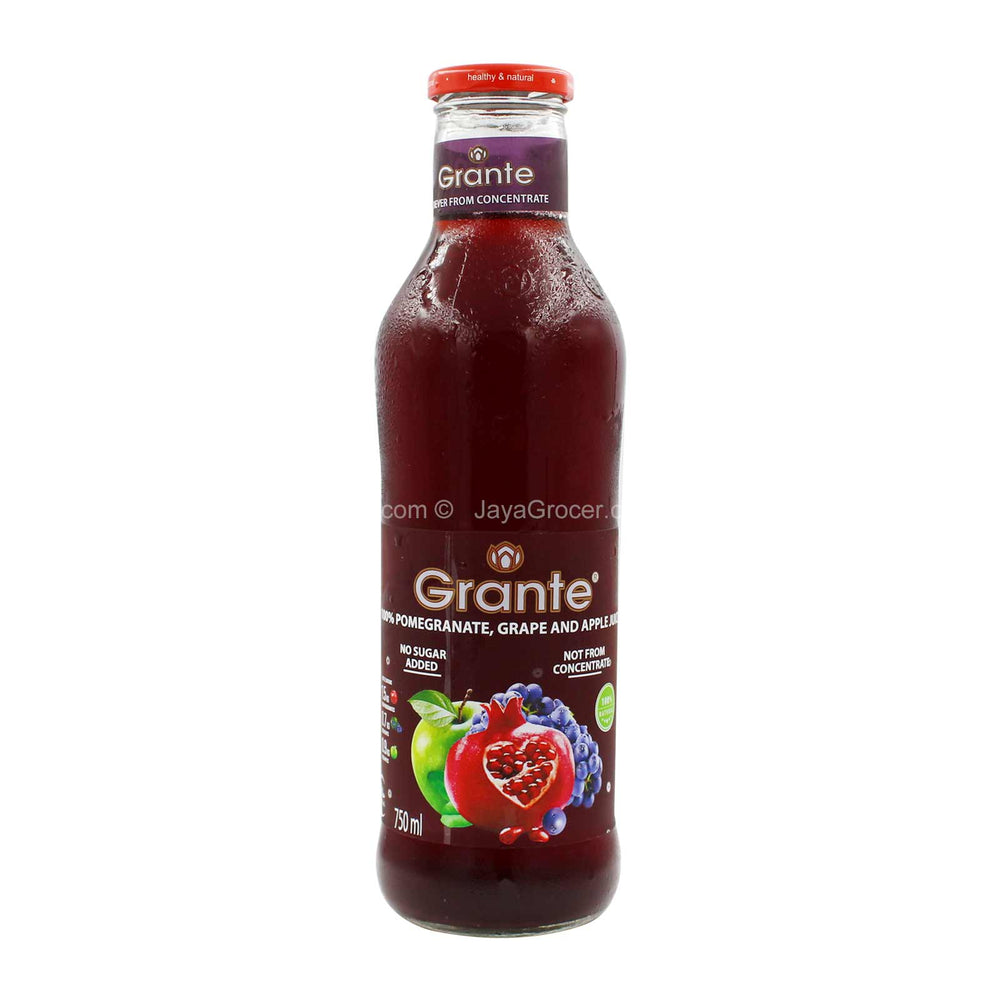 GRANTE 100% POM,GRAPE APPLE JUICE 750ML