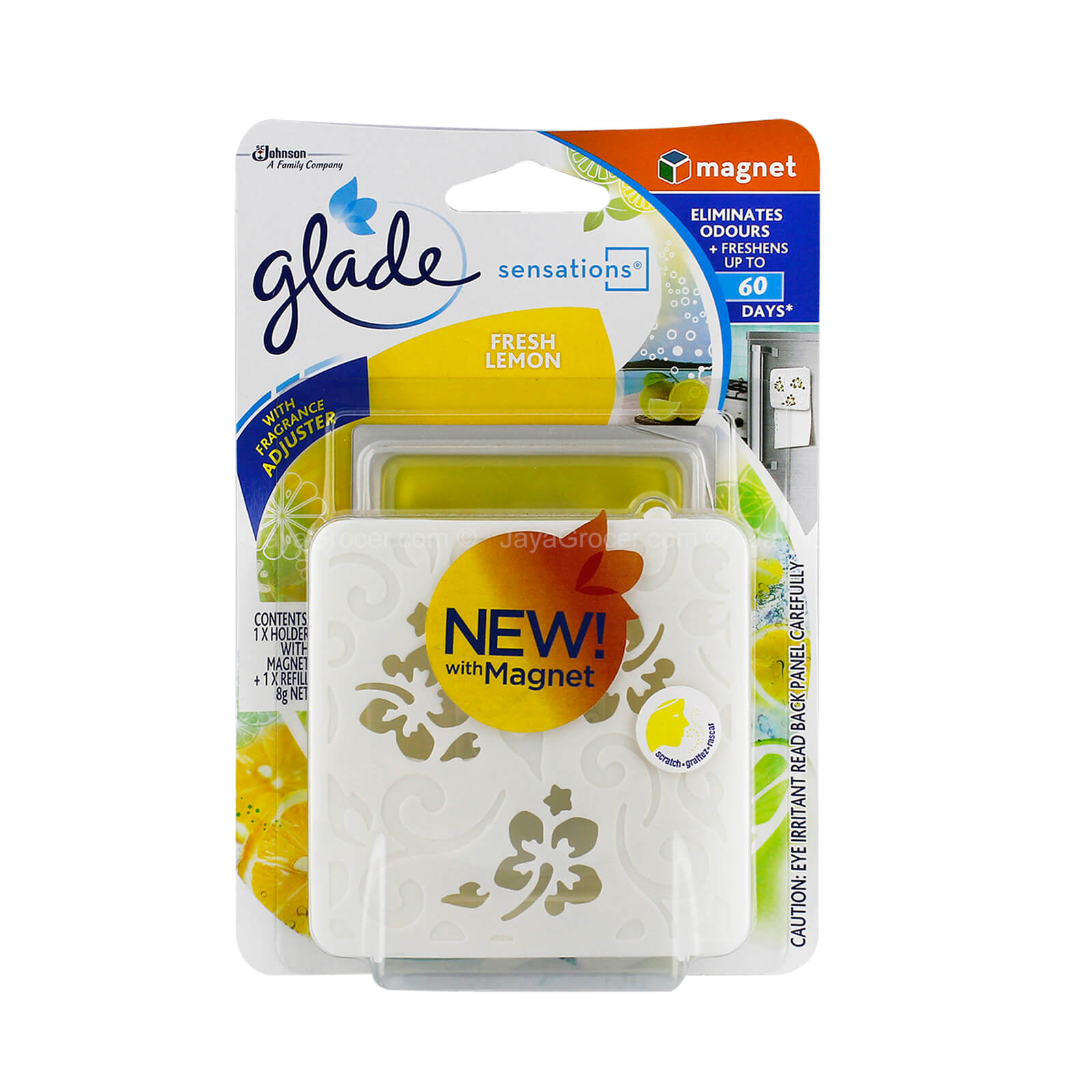 Glade Sensations Fresh Lemon Magnet Fragrance 8g