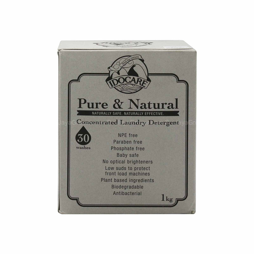 Idocare Concentrated Detergent Plant Natural 1kg
