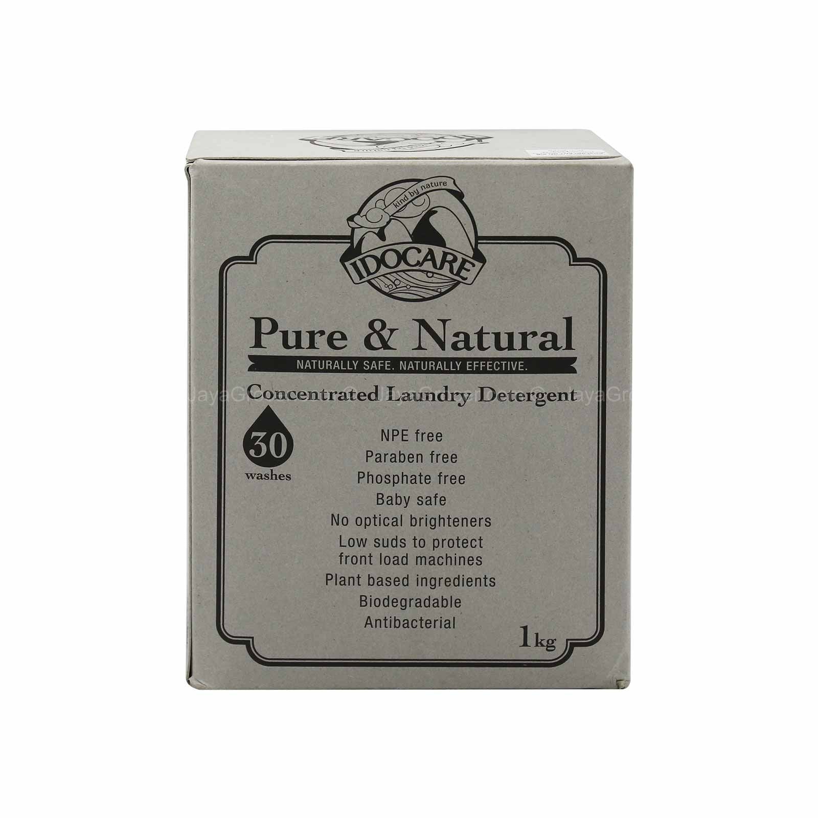 Idocare Concentrated Detergent Plant Natural 1kg