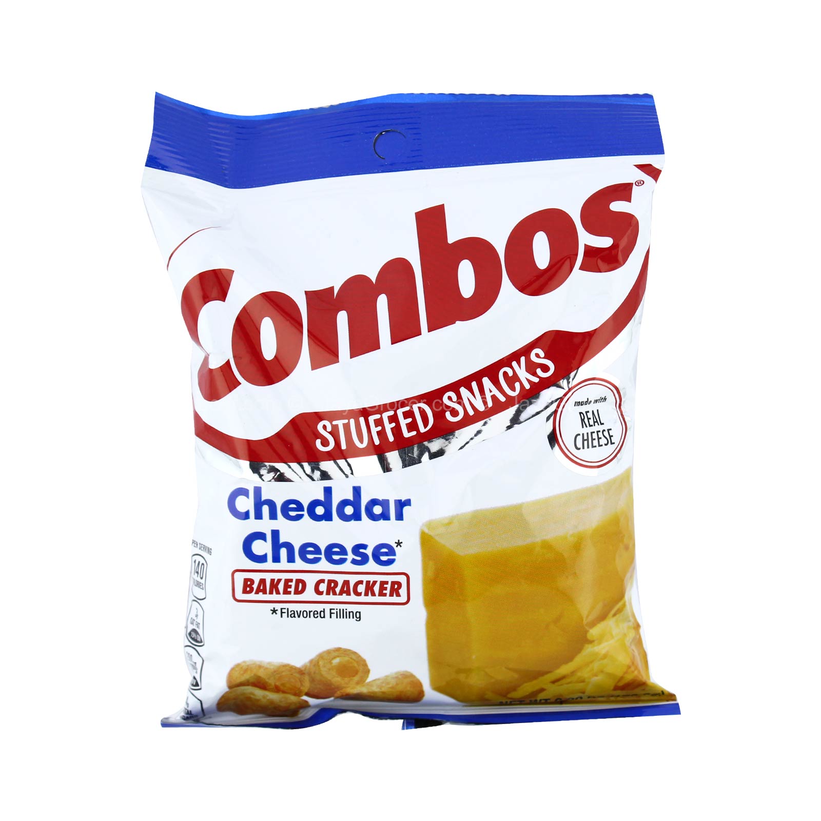 Combos Cheddar Cheese Baked Crackers 178.6g