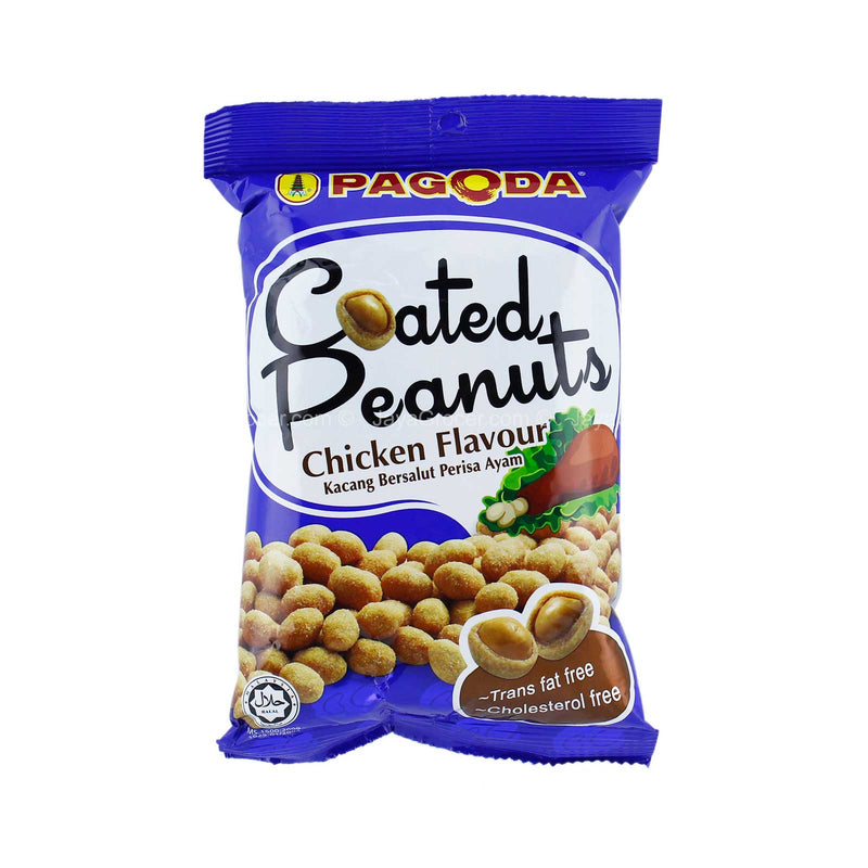 Pagoda Chicken Flavour Coated Peanuts 70g