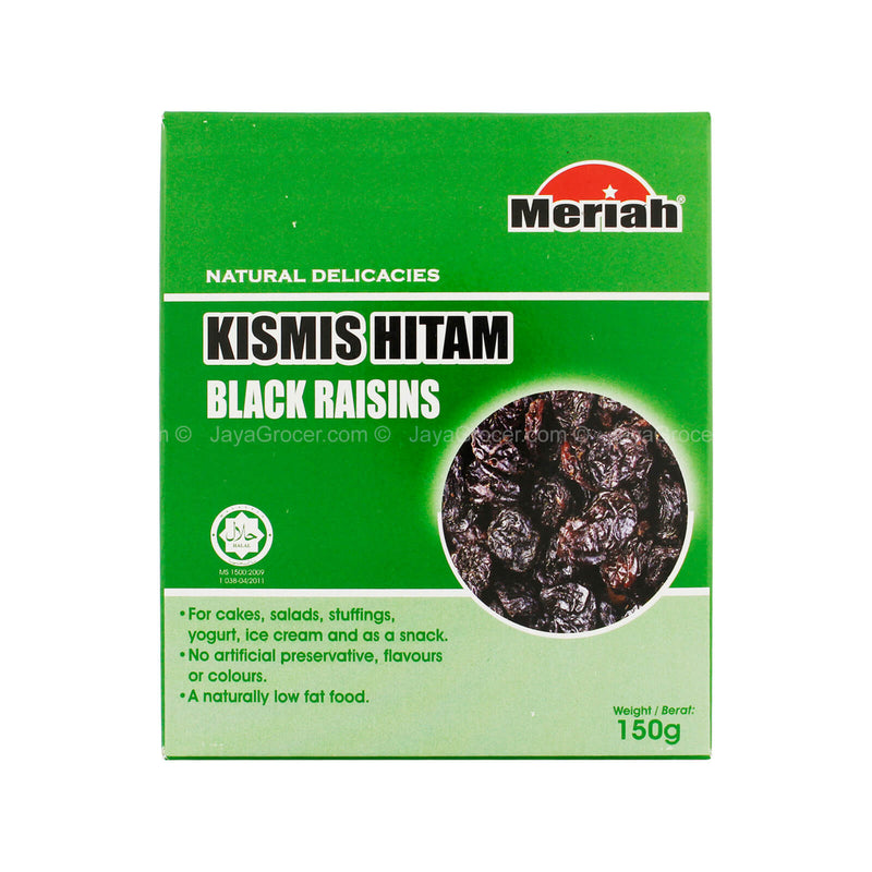 Meriah Black Raisins 150g