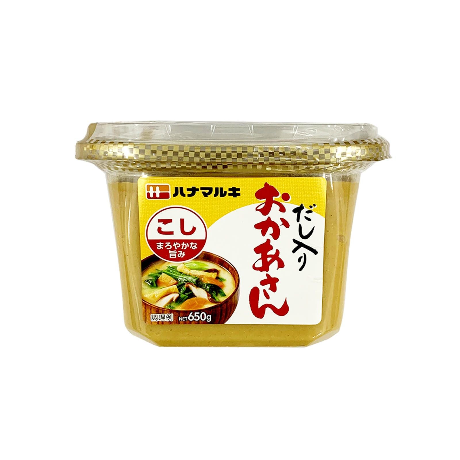 Hanamaruki Cup Okasan Koshi Miso 650g