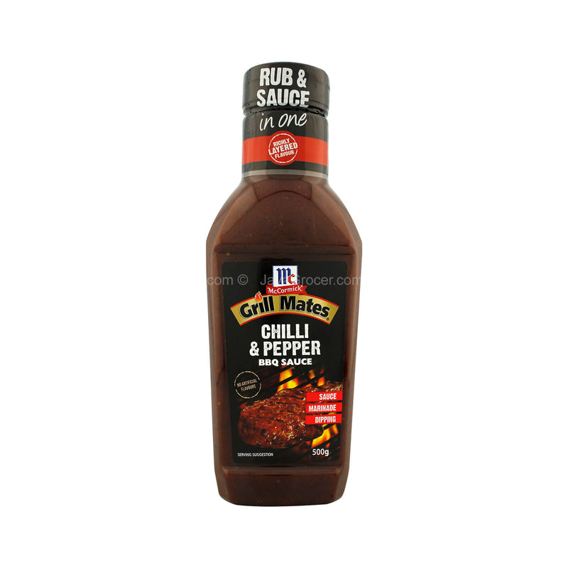 McCormick Grill Mates Chilli and Pepper BBQ Sauce 500g