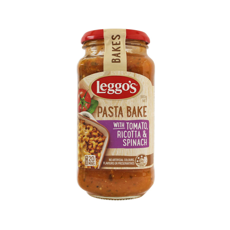 Leggo’s Pasta Bake with Tomato, Ricotta & Spinach 500g