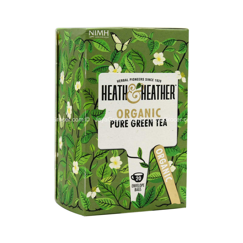 HEATH&HEATHER OGN GREENTEA ENVELOPE 20S