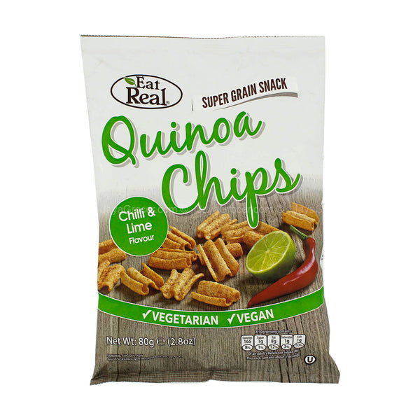 COFRESH QUINOA CHIPS CHILLI & LIME 80G