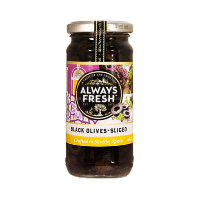 Always Fresh Sliced Black Olives 235g