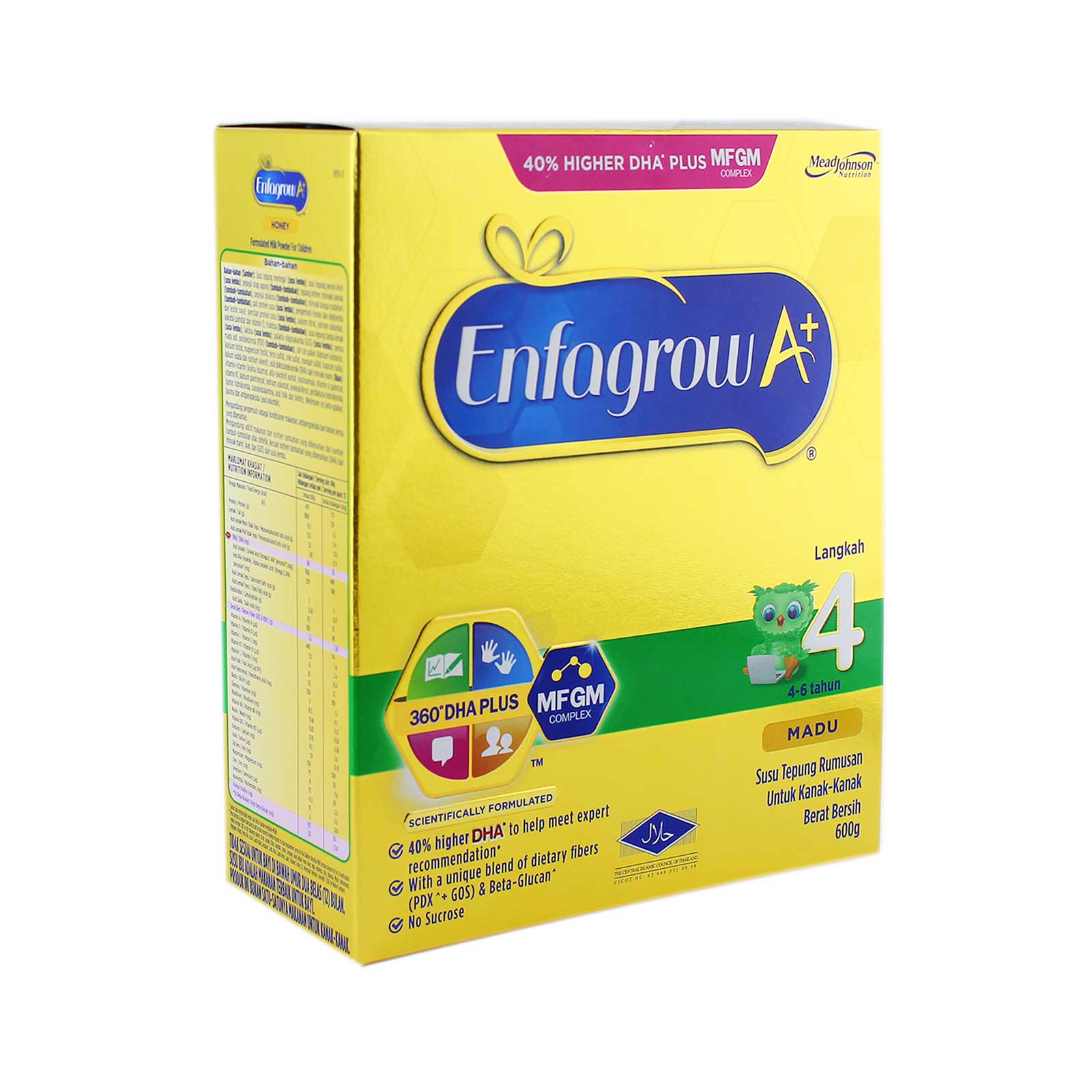 ENFAGROW A+ S4 HONEY 360DHA COMPLX 600G