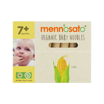 Mennosato Organic Baby Noodles Corn Flavor 200g