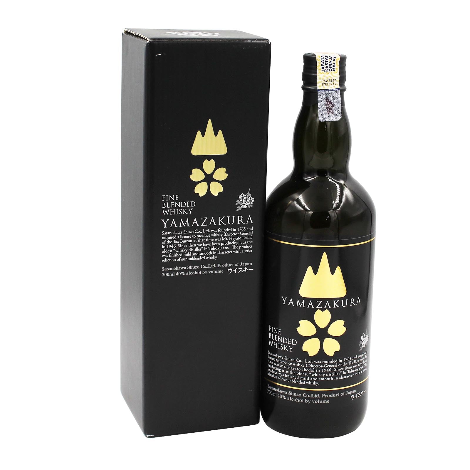 Yamazakura Black Label Fine Blended Whisky 700ml