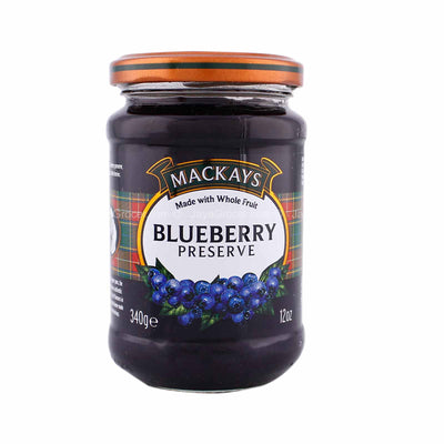 Mackays Blueberry Preserve Fruit Jam 340g