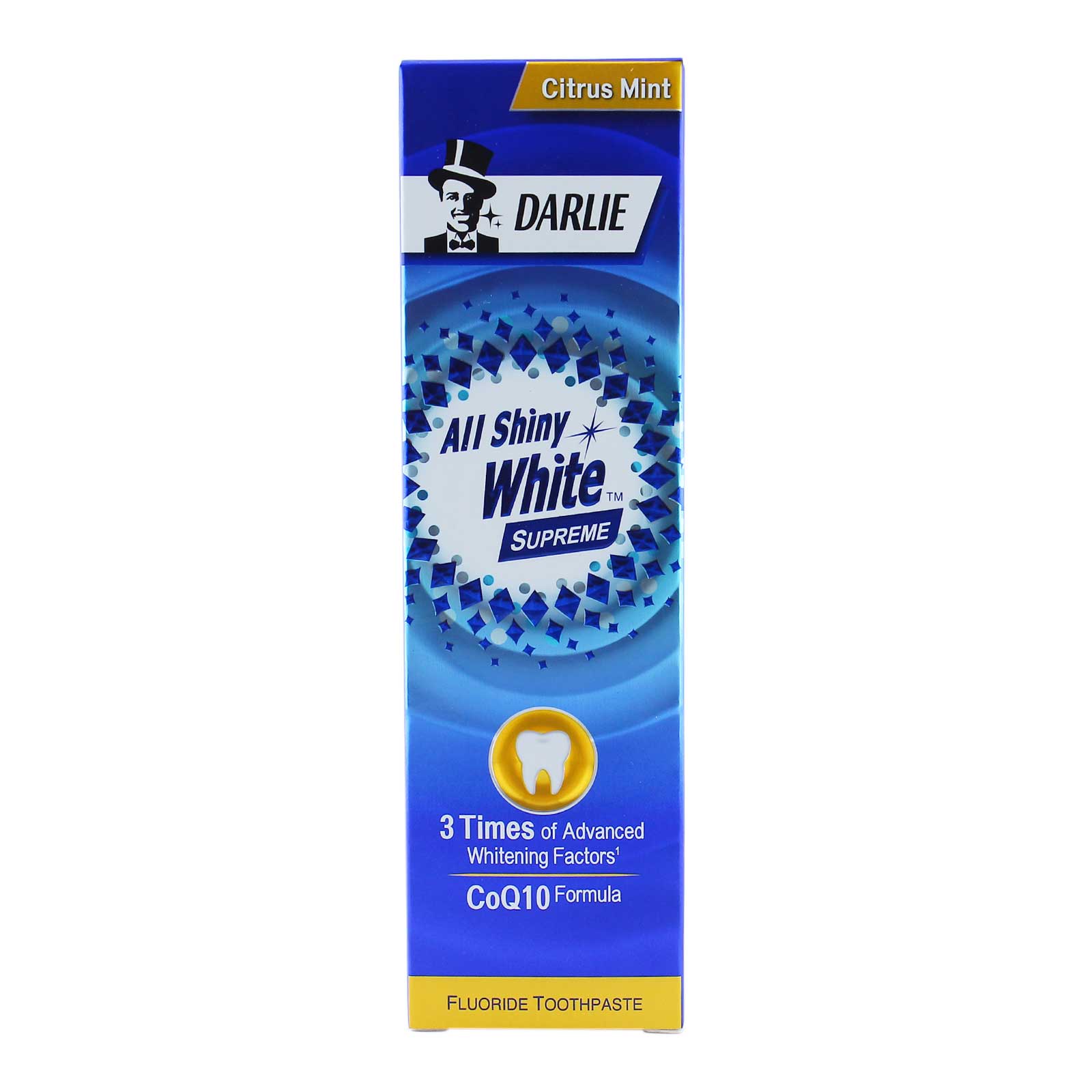 Darlie All Shiny White Supreme Citrus Mint Fluoride Toothpaste 120g