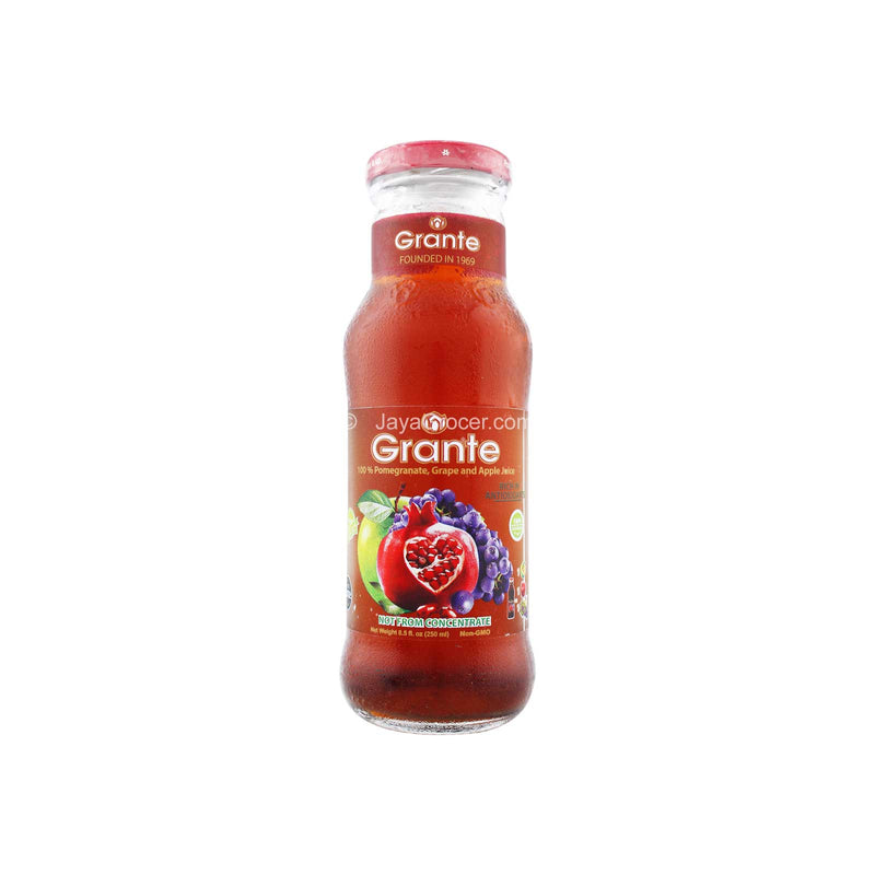 Grante 100% Pomegranate, Grape and Apple Juice 250ml