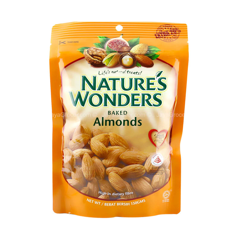 Natureâ€™s Wonders Baked Almonds 150g