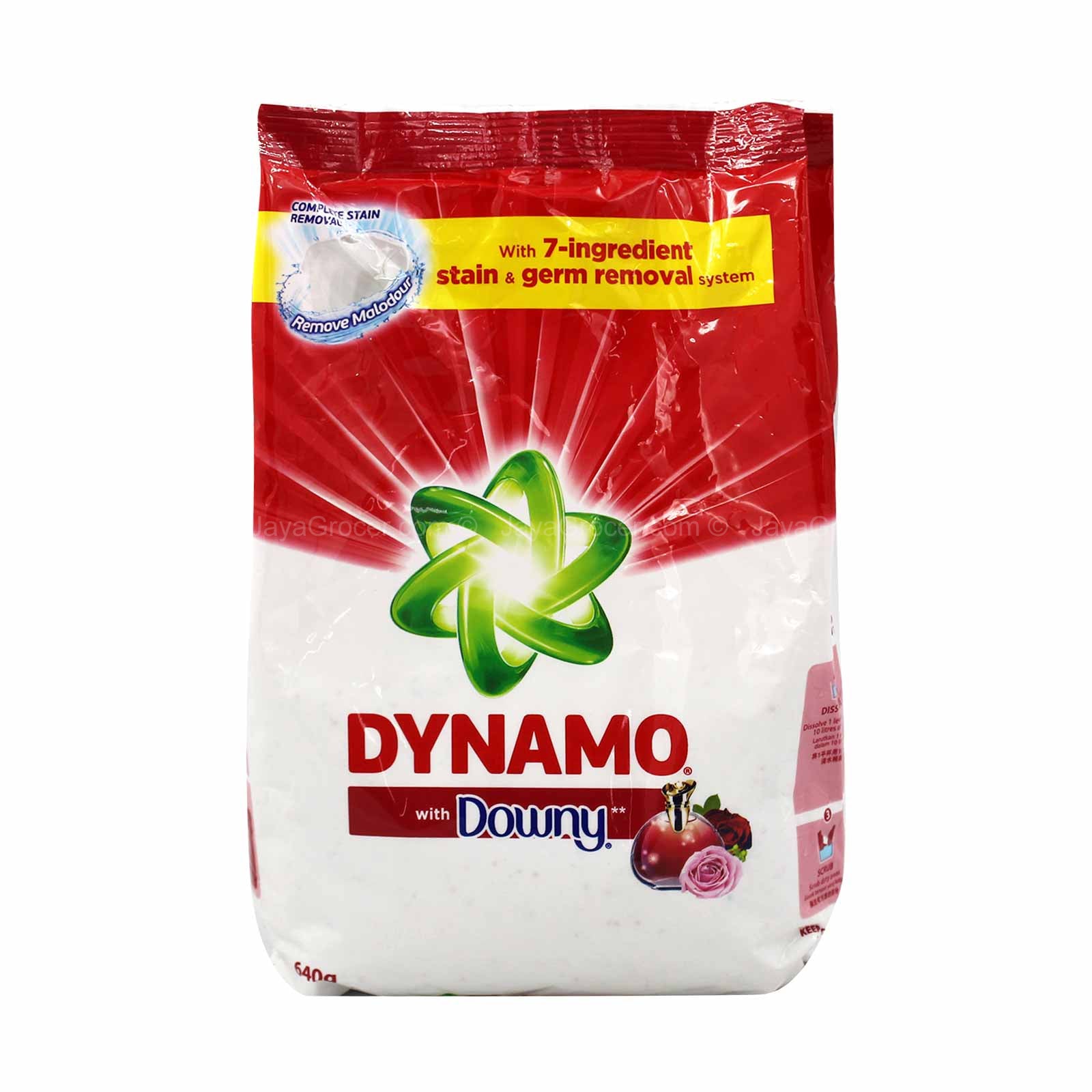 Dynamo with Downy Detergent Powder 640g – Jaya Grocer | Plaza Jelutong