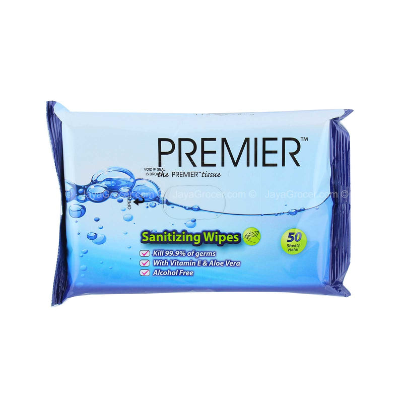 Premier Sanitizing Wipes 50pcs/pack