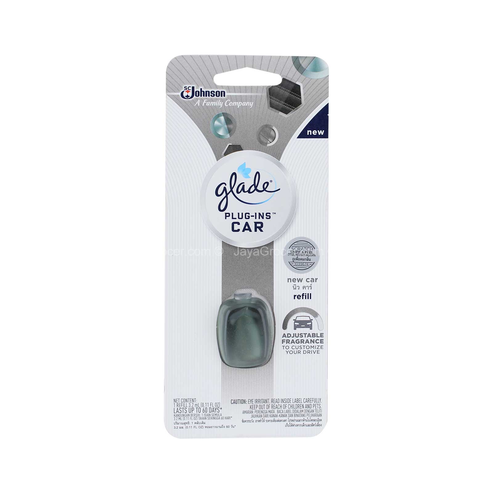 Glade Plug-Ins Car New Car Refill 3.2ml