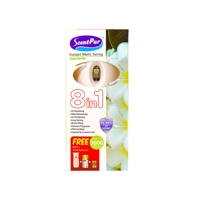 Scent Pur 8-in-1 Instant Matic Spray Set Vanilla 1 unit